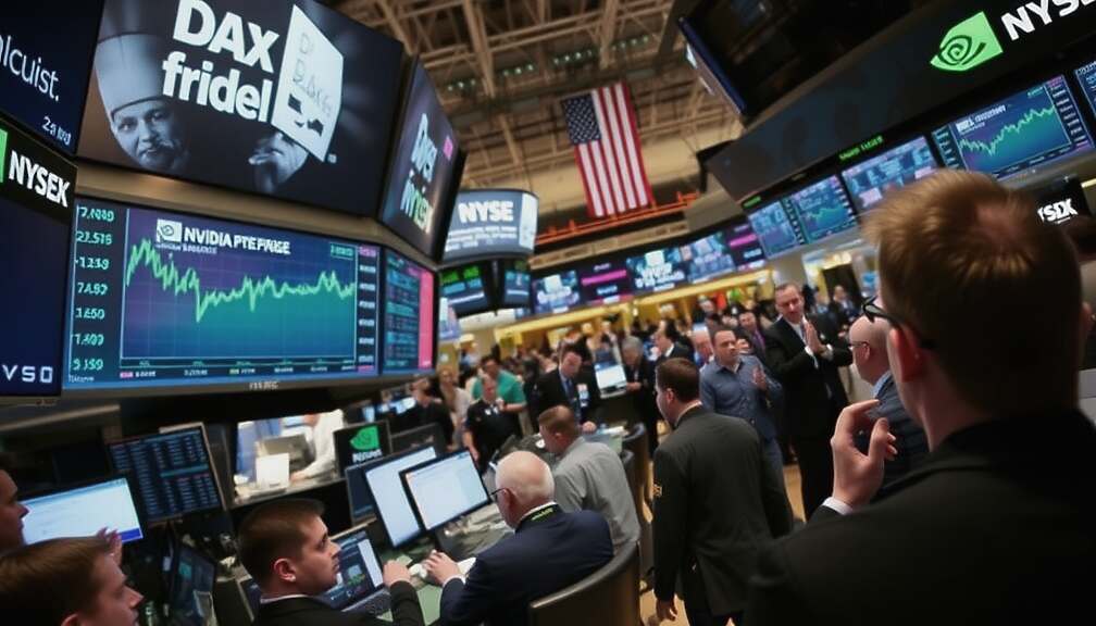 DAX Gains 0.8% on Nvidia Anticipation as Markets Remain Cautiously Optimistic