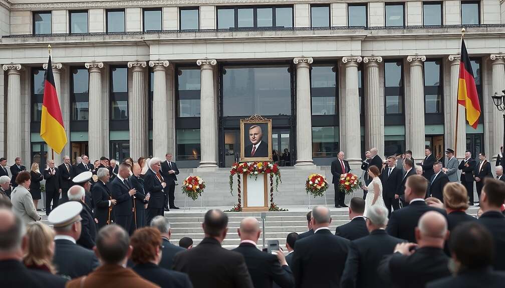 State Ceremony Honours Former Bundestag President Rita Süssmuth - Feb. 24.