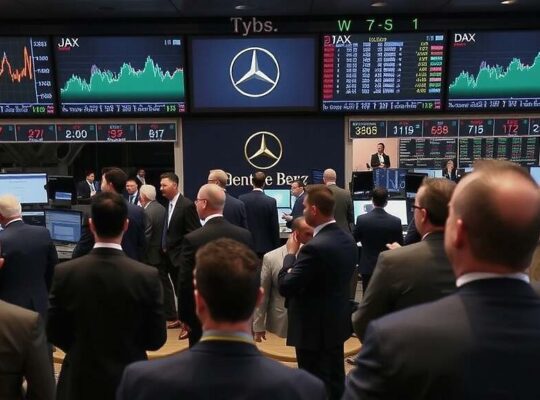 Dax Rises as Mercedes Ben Reports Profit Slump, Triggers Dividend Cut