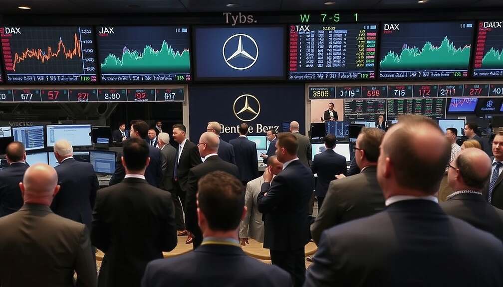 Dax Rises as Mercedes Ben Reports Profit Slump, Triggers Dividend Cut