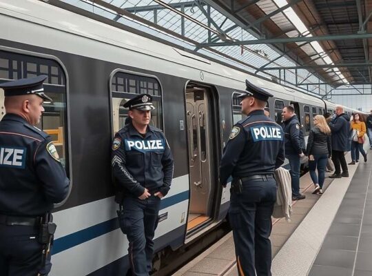 Police Union Demands More Federal Officers on German Trains Ahead of Security Summit