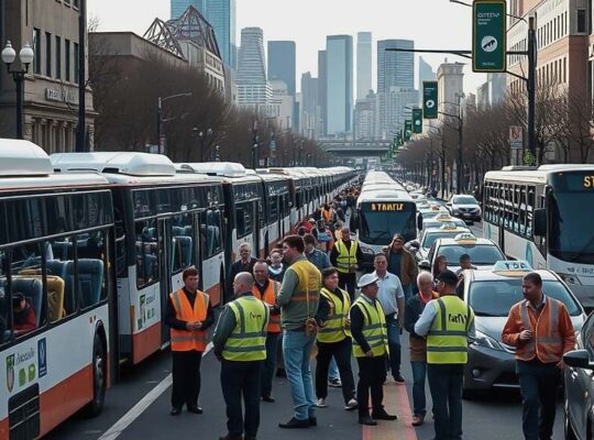 Verdi Strikes Shut Down Germany's Public Transit, Pushing for Better Hours and Pay for 100,000 Workers