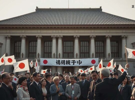 Japan's LDP Projected to Secure Parliamentary Majority, Paving Path for First Female Prime Minister Sanae Takaichi.