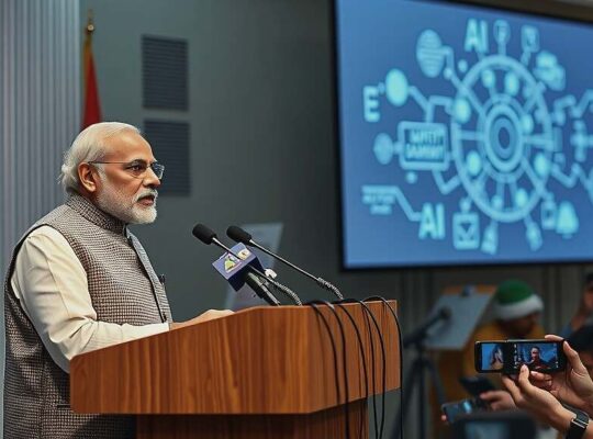 Modi Proposes AI as a Public Good, Demands Global Standards for Authenticity and Verification