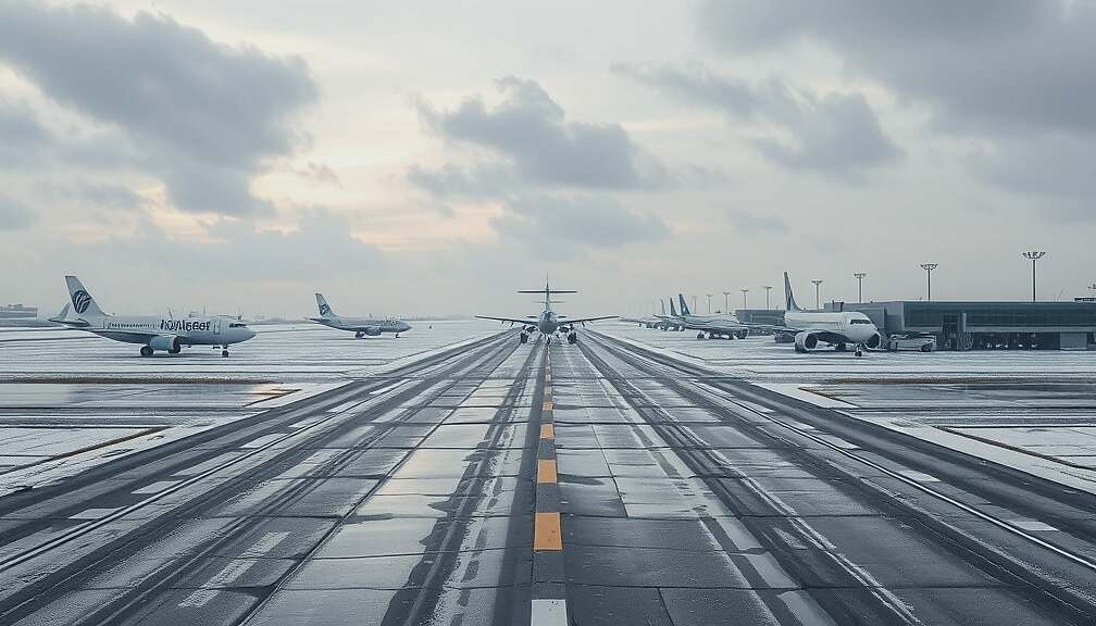 Berlin's BER Airport Grounded as Black Ice Halts Flights and Landing Operations