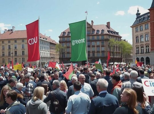 CDU Lead Narrows Ahead of Baden‑Württemberg Election as Greens Rise to 22% in Insa Poll