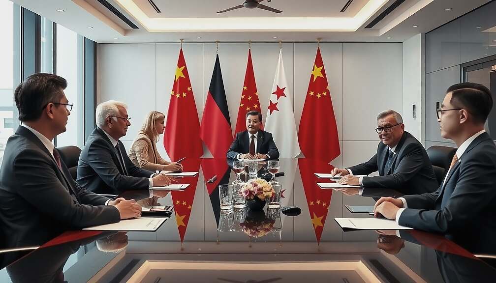 German Minister Calls for China to Drop Investment Bans Ahead of Merz's Beijing Trip.