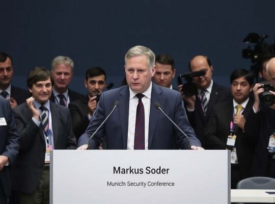 Söder Urges Europe to Steer Clear of a Rift With the U.S., Highlighting Its Indispensable Role in Security and Prosperity.