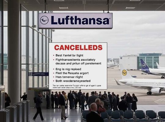 Massive Lufthansa Flight Halt as Pilots and Cabin Crew Strike Over Pension Push‑back and Working‑Condition Dispute