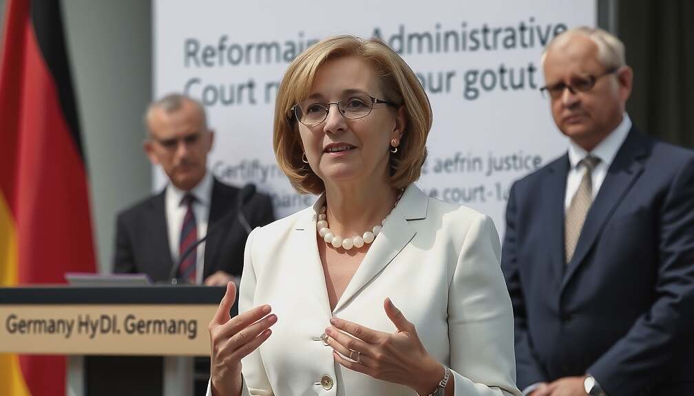 German Justice Minister Announces Overhaul of Administrative Court Code for Faster, More Accessible Appeals.