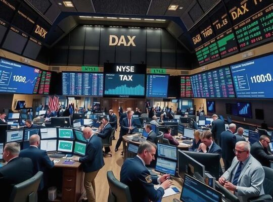 DAX Opens Lower as Investors Cautiously Grapple with AI‑Disruption Fears, Trade Tensions and Global Market Slowdown