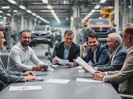 German Auto Industry Business Climate Slightly Improves, EU Export Outlook Boosts, While Global Competitiveness Wanes