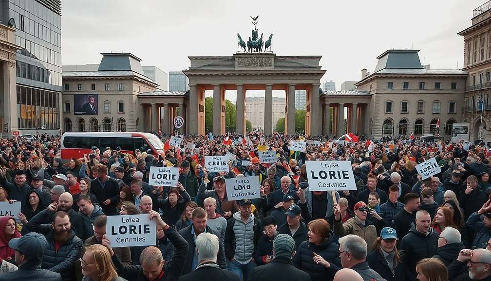 Thousands Rally in Berlin to Cheer US‑Backed Airstrikes on Iran