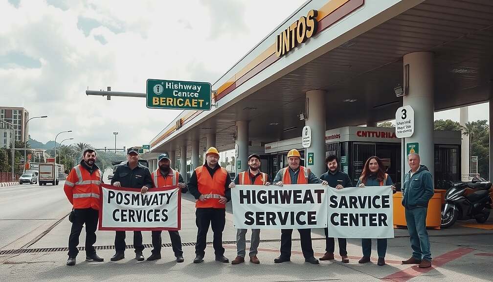 Verdi Strikes Threaten German Motorways, Push for 7% Wage Hike