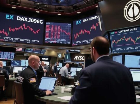 DAX Slumps Midday as Oil Surges, Euro Gains While Investors Harvest Gains Ahead of US Job Data