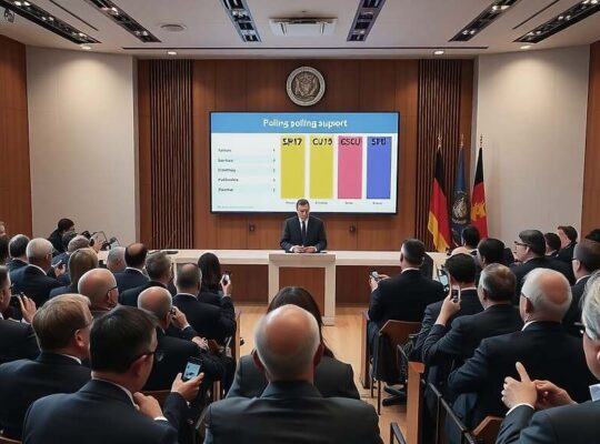 Insa Poll: CDU/CSU and AfD Tie at 26%, SPD Climbs to 15.5%