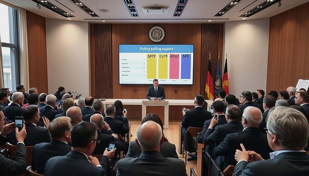 Insa Poll: CDU/CSU and AfD Tie at 26%, SPD Climbs to 15.5%