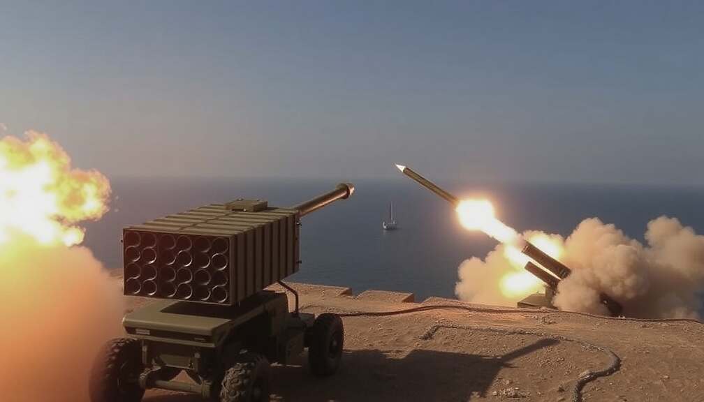Iran Fires Rockets at Hormuz Strait Amid New U.S.-Iran Negotiations
