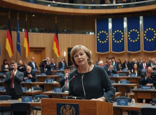 German Economy Minister Grimm Backing Merz in EU Summit Clash with Macron Over Competition Policy Reform