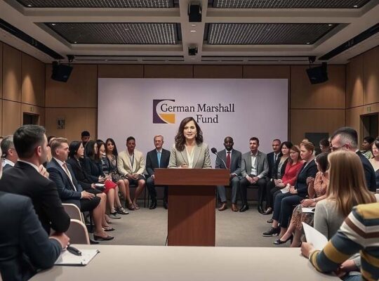 GMF Accuses Macron of Diplomatic Theatre, Urges Unified European Response to Russia