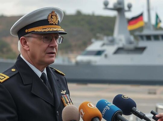 German Navy Chief Warns of Growing Russian Naval Threat in the Baltic, Urges Rapid Force and Fleet Expansion.