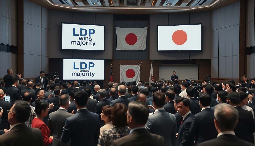 Japan's LDP Wins Majority in Parliamentary Election Under First‑Female Prime Minister Sanae Takaichi
