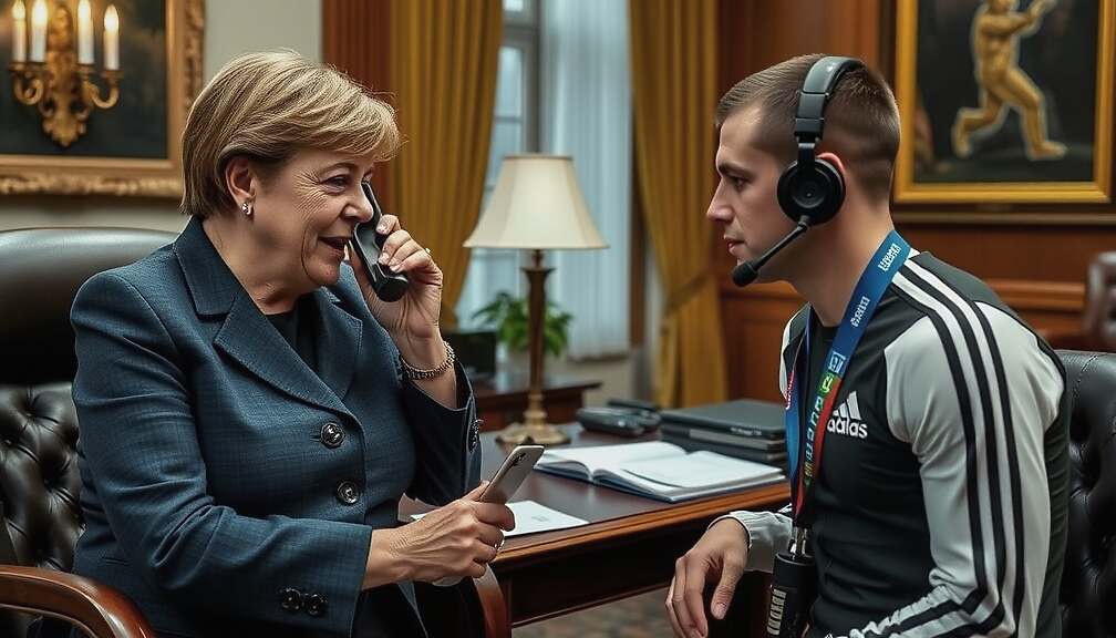 Merz's Call to Dual Olympic Champion Max Langenhan Goes Unanswered - Chancellery Says Apology Unnecessary