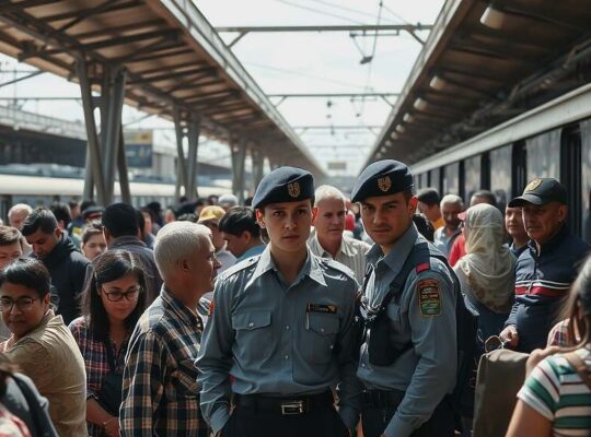 German Rail Staff Endure 8 Daily Attacks-Union Demands Stricter Laws and Mandatory Body Cameras