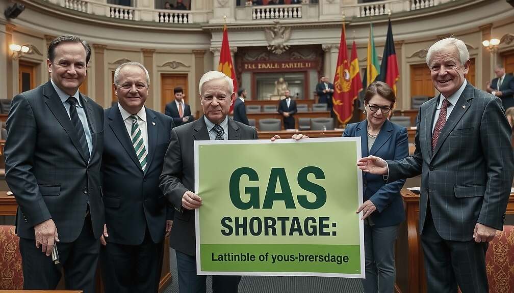 Union, SPD Dismiss Greens' Gas‑Shortage Alarm, Claim Germany's Supply Secure