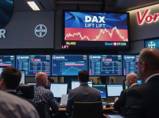 Dax Grows 0.8% Led by Bayer and Vonovia Amid AI Disruption Fears and Slipping Energy Prices