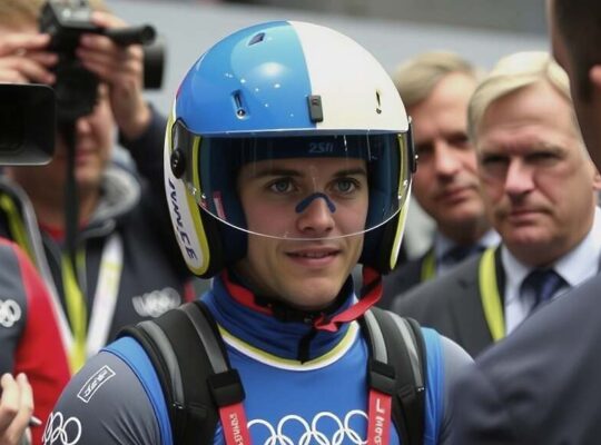 IOC Bars Ukrainian Skeletoner Vladyslav Heraskevych from 2026 Winter Games Over Memorial Helmet Issue