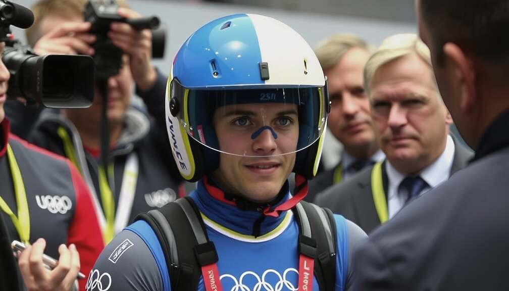 IOC Bars Ukrainian Skeletoner Vladyslav Heraskevych from 2026 Winter Games Over Memorial Helmet Issue