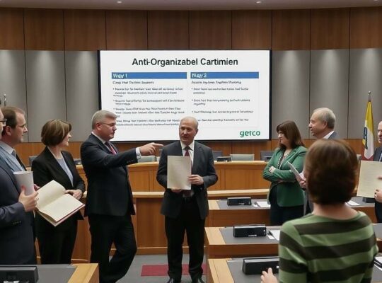 Greens Applaud German Federal Plan to Strike Down Organized Crime's Financial Lifelines