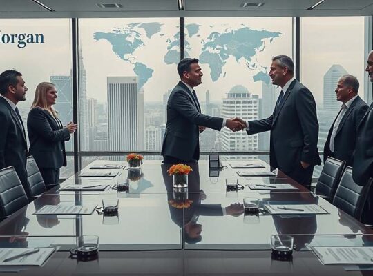 JP Morgan Forecasts 2026 as the "Year of Mega Deals" Fueled by Low Rates, Stable Interest, and a Global Takeover Surge