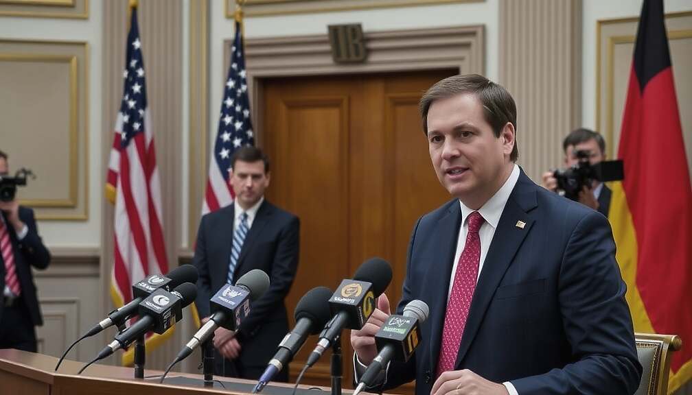 US Foreign Minister Praises Germany's NATO Strengthening at Munich Security Conference, Focuses on Ukraine