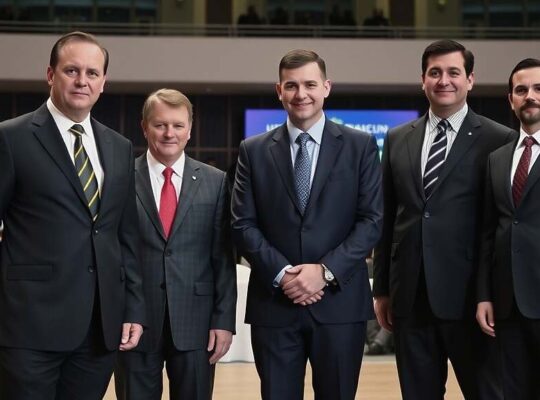 Selenskyj, Rubio, Newsom, Macron, Starmer