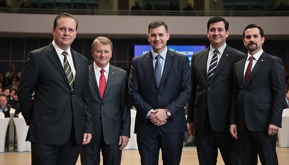 Selenskyj, Rubio, Newsom, Macron, Starmer