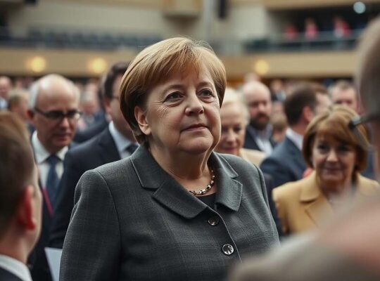 Merkel Skips Speech at CDU Party Conference, Joins as Honorary Guest instead