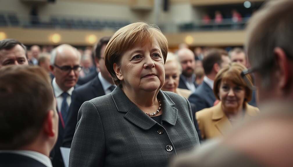Merkel Skips Speech at CDU Party Conference, Joins as Honorary Guest instead