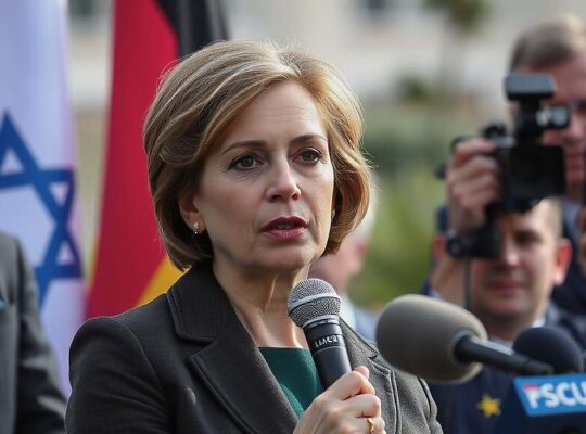 German Greens Leader Slams Israel's Settlement Policy, Calls for Dual Pressure to Halt Violence