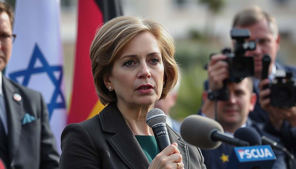 German Greens Leader Slams Israel's Settlement Policy, Calls for Dual Pressure to Halt Violence