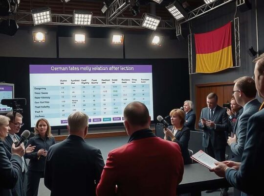 Greens Surge Ahead of CDU in Baden-Württemberg State Election Polls