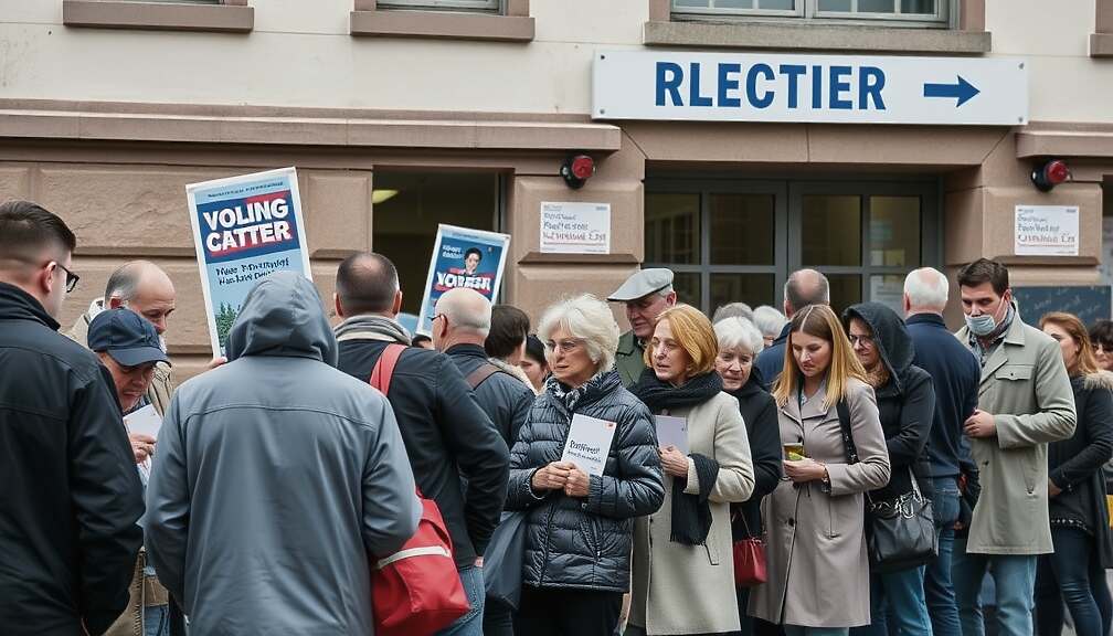 SPD Plummets, CDU Tops Uncertain Voters-Grand Coalition Likely