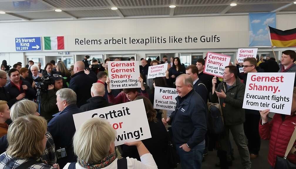 German Taxpayers' Union Urges Evacuees to Cover Major Portion of Gulf Flight Expenses
