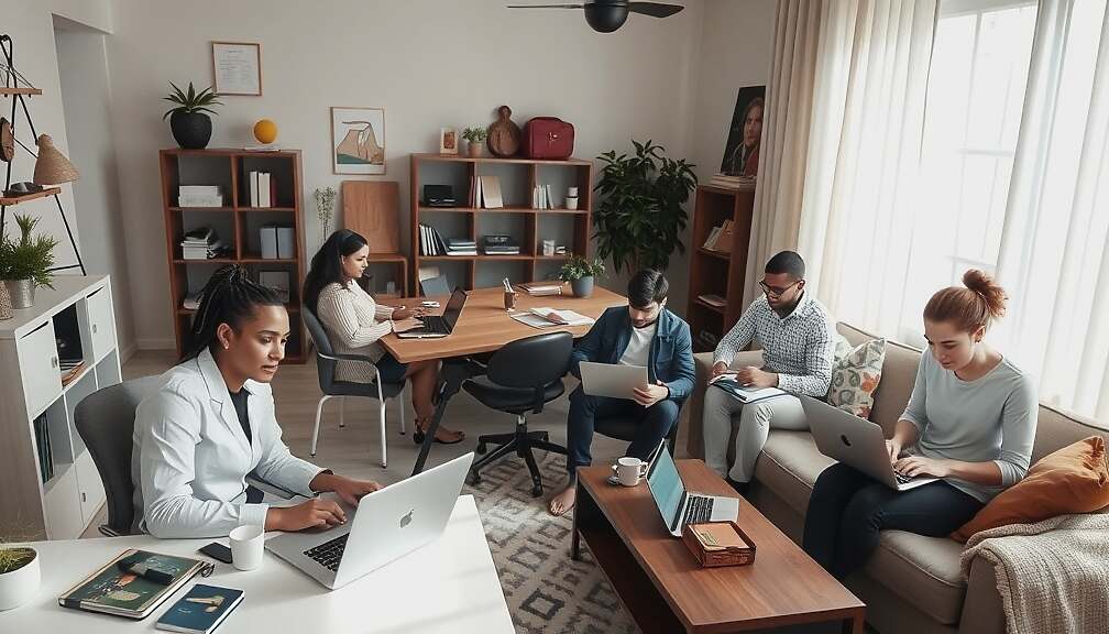 German Home‑Office Use Stays Steady at 24%-Services Top at 35%, Construction Bottom at 4%