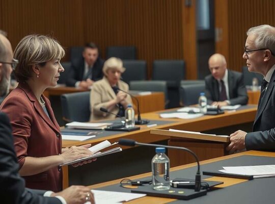 Green Leader Dröge Calls The Left's Foreign Policy a Barrier to Coalition, Demands Overhaul