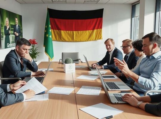 Greens Announce €5‑cent "Bridge" Electricity Price and Active Industry Policy to Regain Business Support