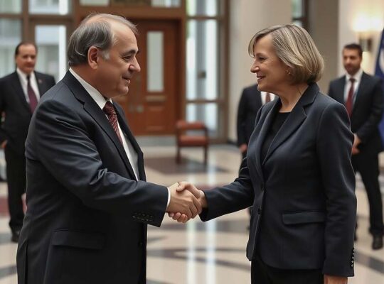 German Chancellor Merz Meets EU Parliament President Metsola Ahead of Summit to Boost European Competitiveness