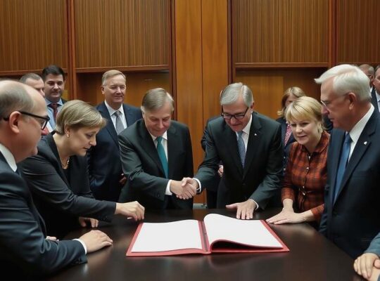 Brandenburg's SPD and CDU Seal New Coalition Pact, Woidke to Head Red‑Black Cabinet‏