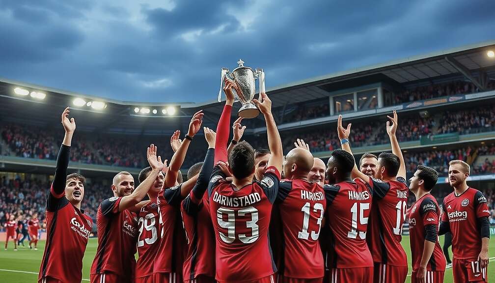 Darmstadt 98 Secures Second‑Place Spot with 2‑0 Victory Over Holstein Kiel